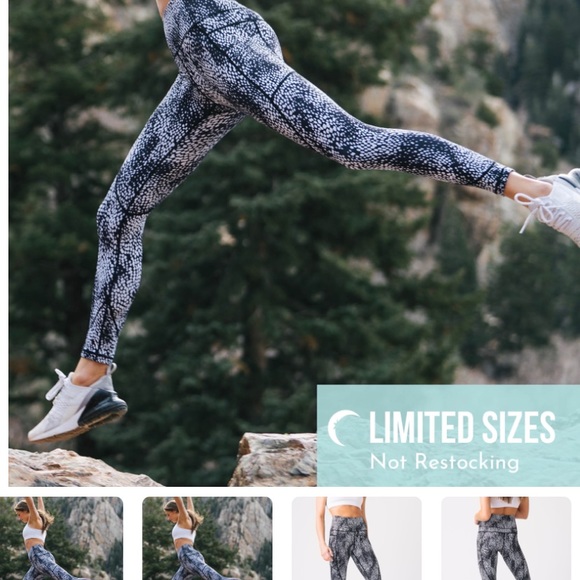 Zyia black viper pocket LNT high rise leggings - Picture 1 of 7
